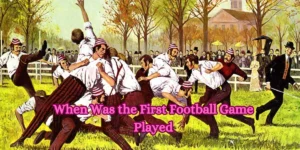 When Was the First Football Game Played