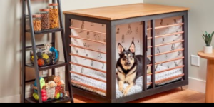 do it yourself dog crate furniture (1)