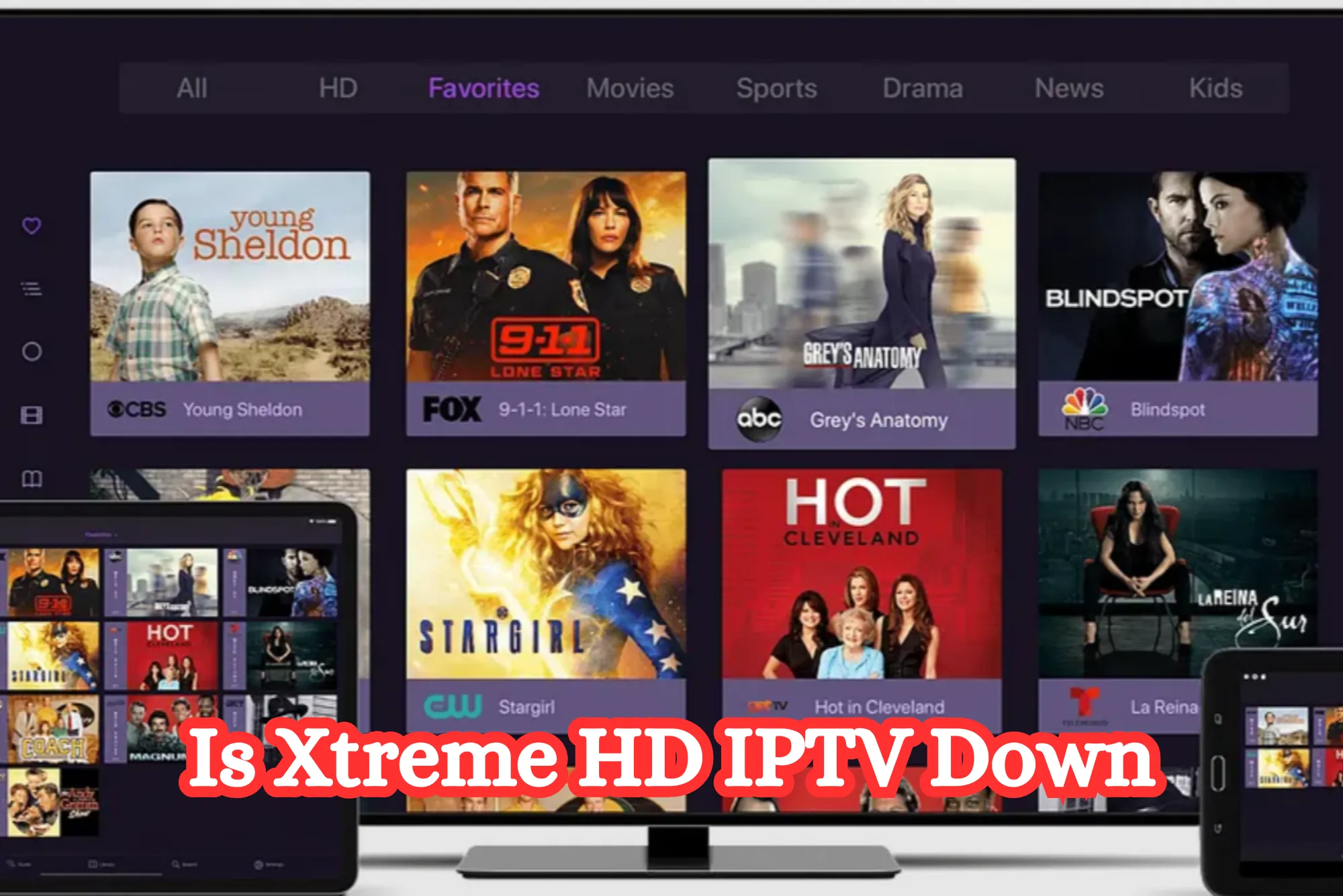 Is Xtreme HD IPTV Down