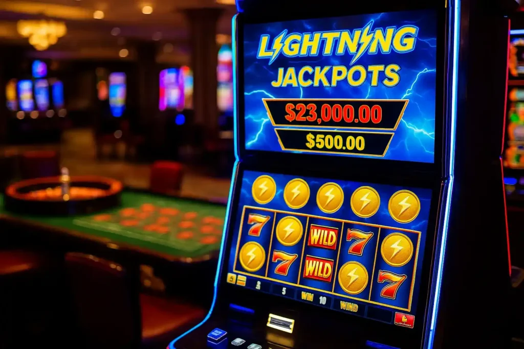 How Do Lightning Jackpots Work in Slots